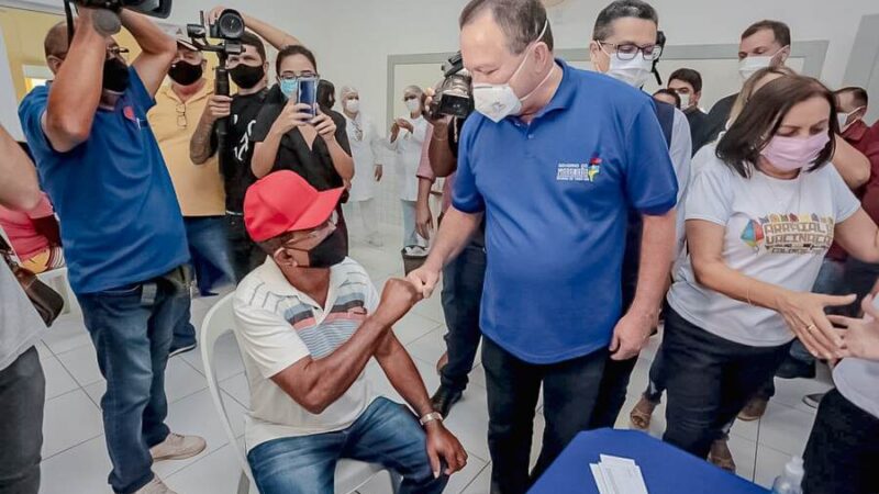 Em Colinas, Vice-Governador visita Arraial da Vacinação e vistoria obras do IEMA