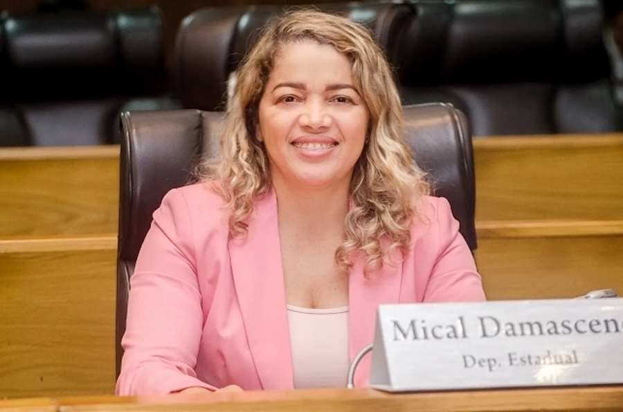 Deputada Estadual Mical Damasceno sofre grave acidente automobilístico na BR-222
