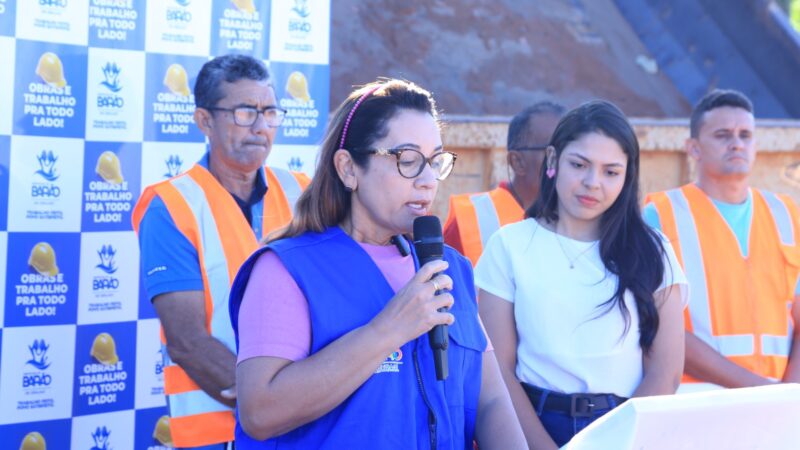 Prefeita Claudimê Lima, lança o Projeto Prefeitura em Ação em Barão de Grajaú